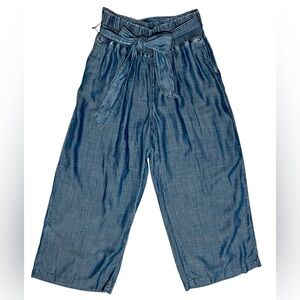 NWT Sneak Peek Stylish Blue Wide-Leg Pants. Size M